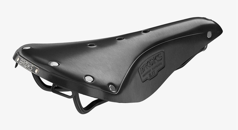 Selle Brooks Homme B17 Cuir Noir Rail Acier Vrac