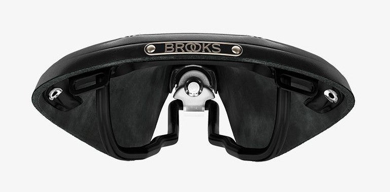 Selle Brooks Homme B17 Cuir Noir Rail Acier Vrac