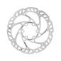 DISQUE FREIN SWISSSTOP CATALYST ONE 6 TROUS 140mm ARGENT/NOIR